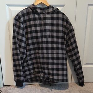 Hooded Flannel Pullover - Vermont Flannel Co